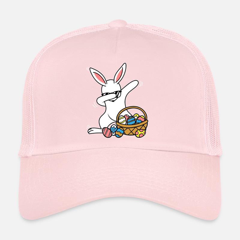 Dabbing Easter Bunny Easter Bunny Trucker Cap
