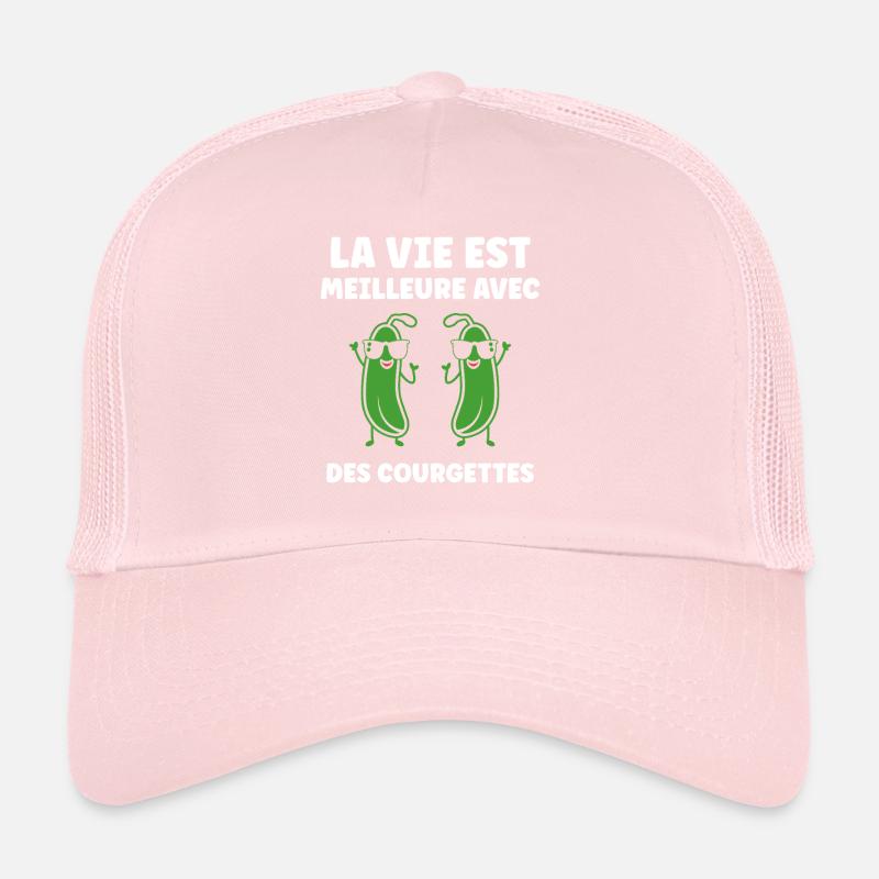 Humour Courgette Casquette trucker 