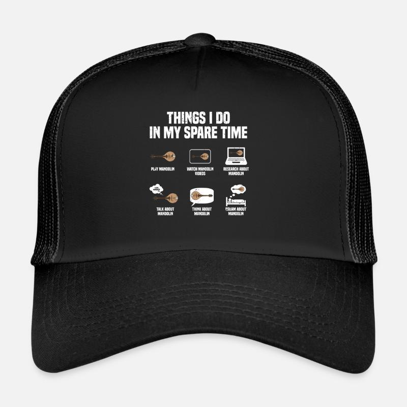 Mandolinen Dinge, Die Ich In Meiner Freizeit Mache Trucker Cap