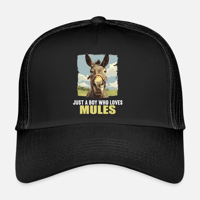 Mules Mule Casquette trucker 