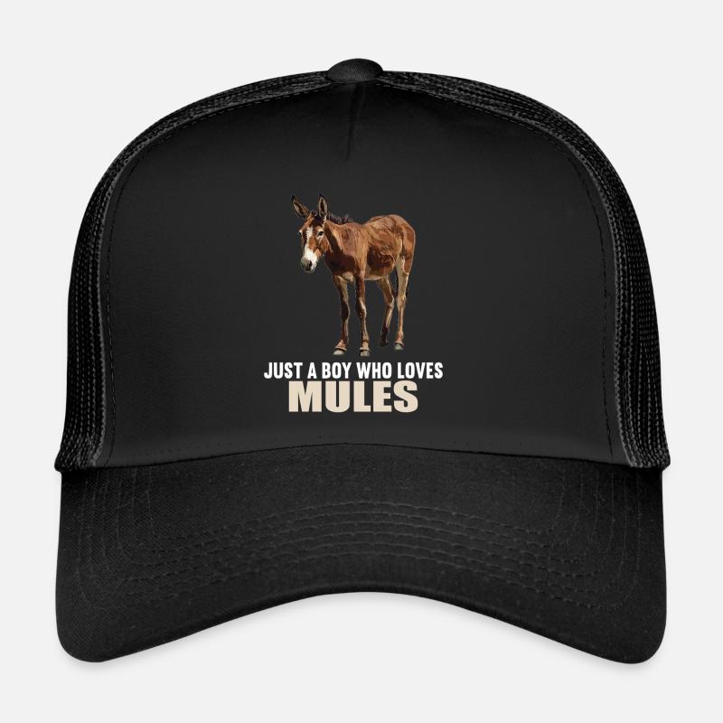 Mules Mule Casquette trucker 