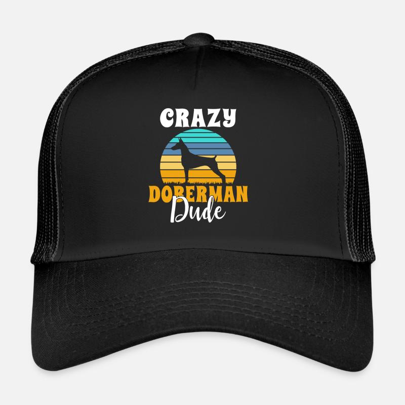 Doberman Gifts Trucker Cap