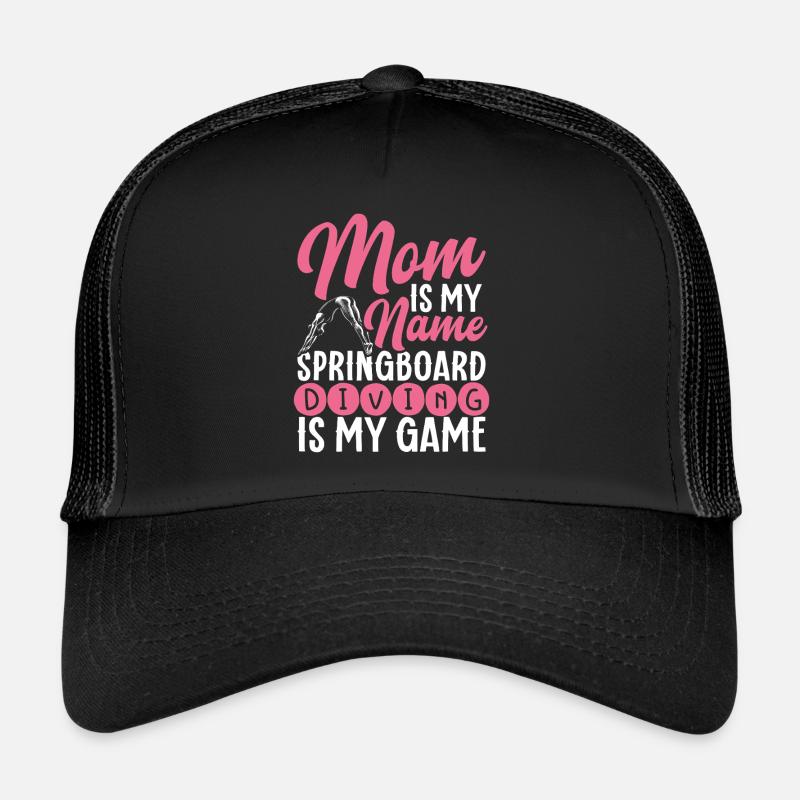 Tremplin Plongée Plongée Plongeurs Casquette trucker 