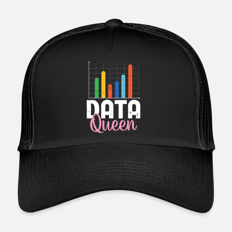 Datenkönigin Tabellenkalkulation Statistiker Lustige Daten Trucker Cap