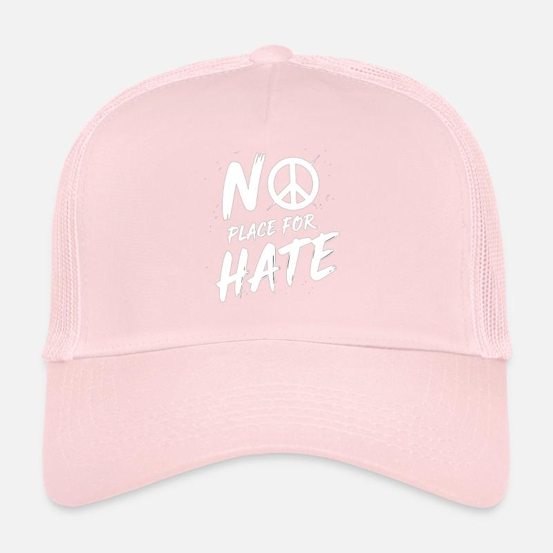 No Place for Hate Friedensbotschaft gegen Hass Trucker Cap