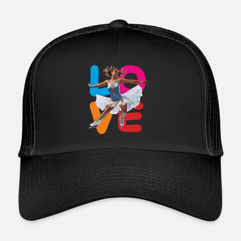FIGURE SKATING LOVE Trucker Cap