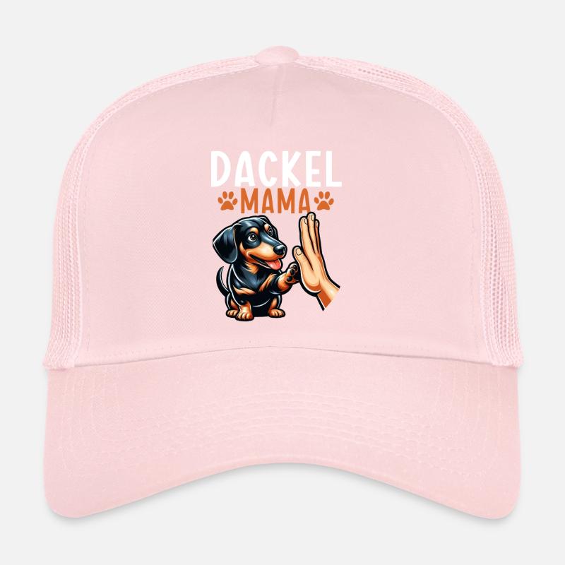 Dackel Mama Muttertag Mutterschaft Mama Elternteil Trucker Cap