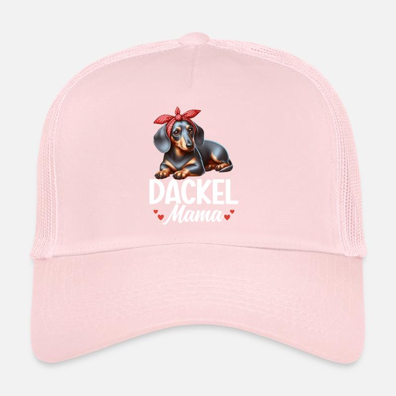 Dackel Mama Muttertag Mutterschaft Mama Elternteil Trucker Cap