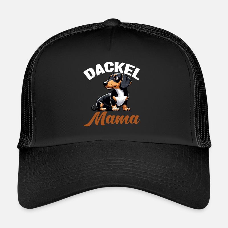 Dackel Mama Muttertag Mutterschaft Mama Elternteil Trucker Cap
