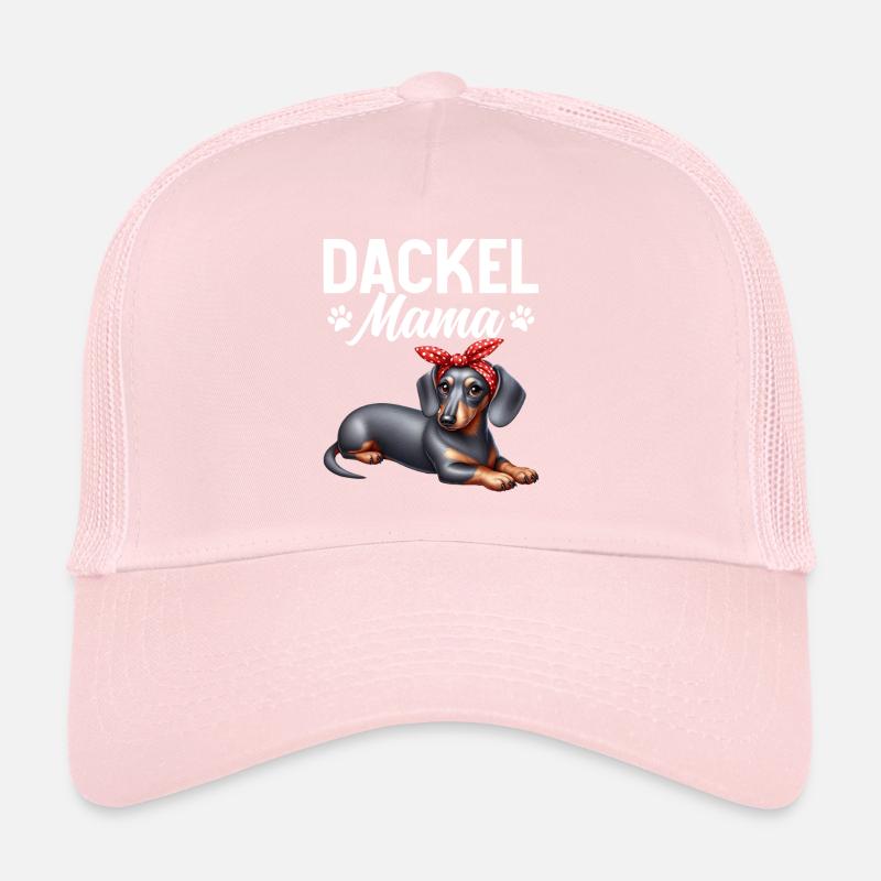 Dackel Mama Muttertag Mutterschaft Mama Elternteil Trucker Cap