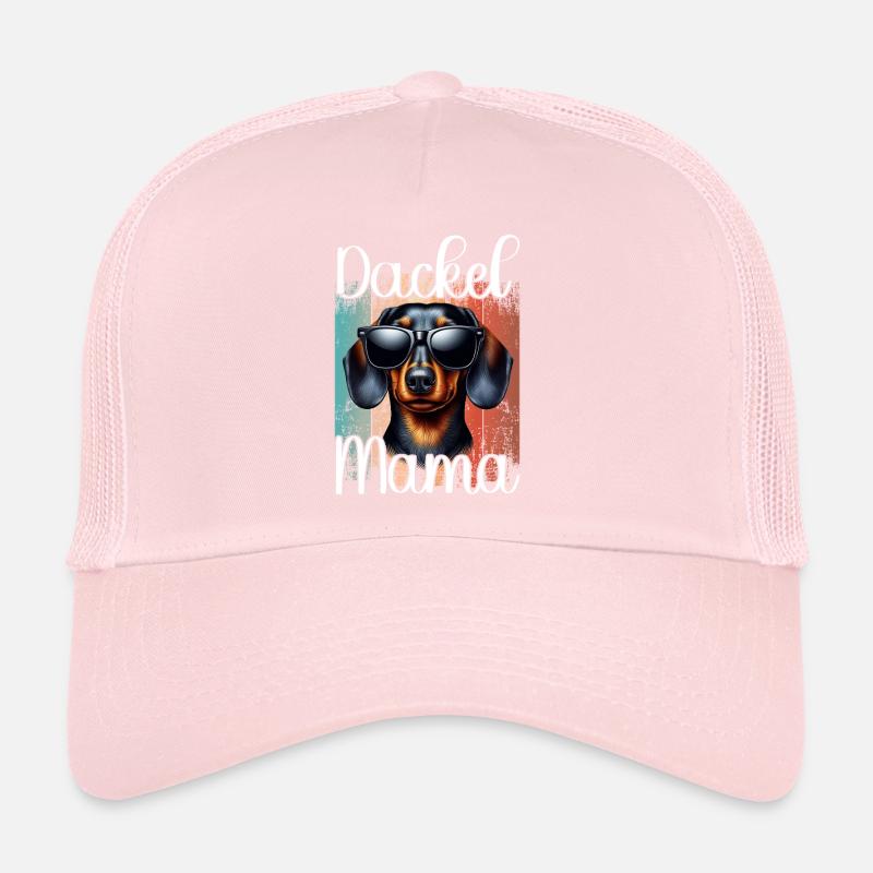 Dackel Mama Muttertag Mutterschaft Mama Elternteil Trucker Cap