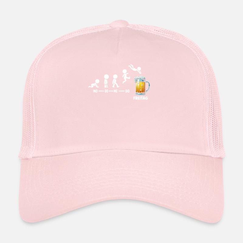 Vendredi week-end Amateurs de bière Sarcastique Casquette trucker 