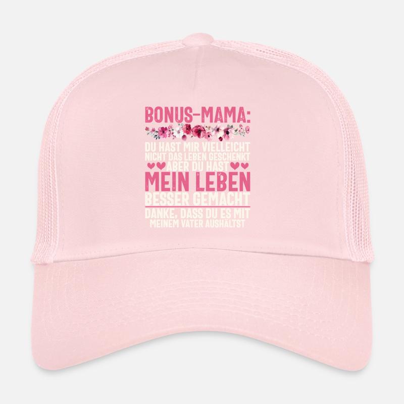 Bonus Mama Muttertag Mutterschaft Mama Elternteil Trucker Cap