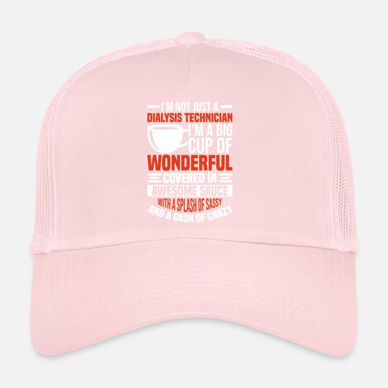 Funny Dialysis Tech Hemodialysis Nephrology Trucker Cap
