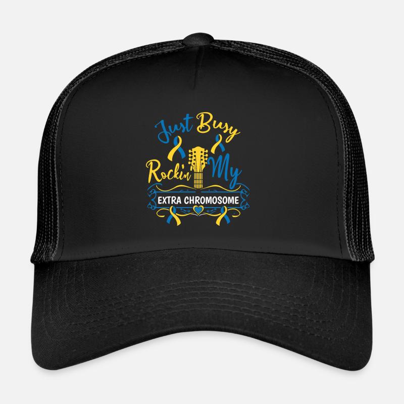 Le syndrome de Down berce mon chromosome supplémentaire Casquette trucker 