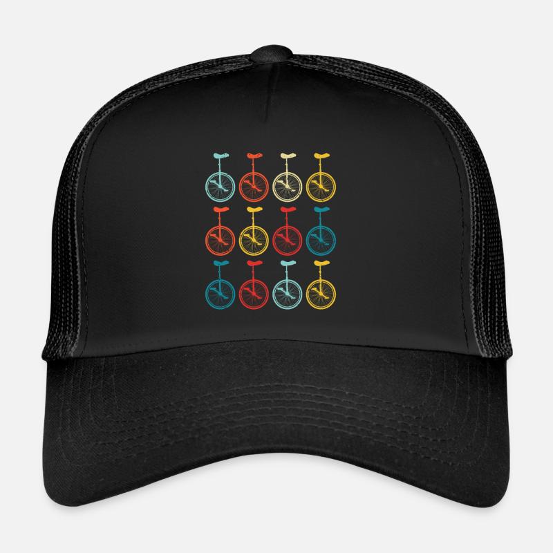 This guy loves unicycles Trucker Cap