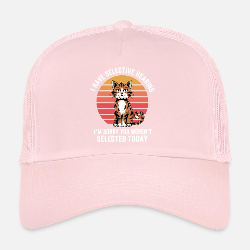Sarcasme Chaton Chat Casquette trucker 