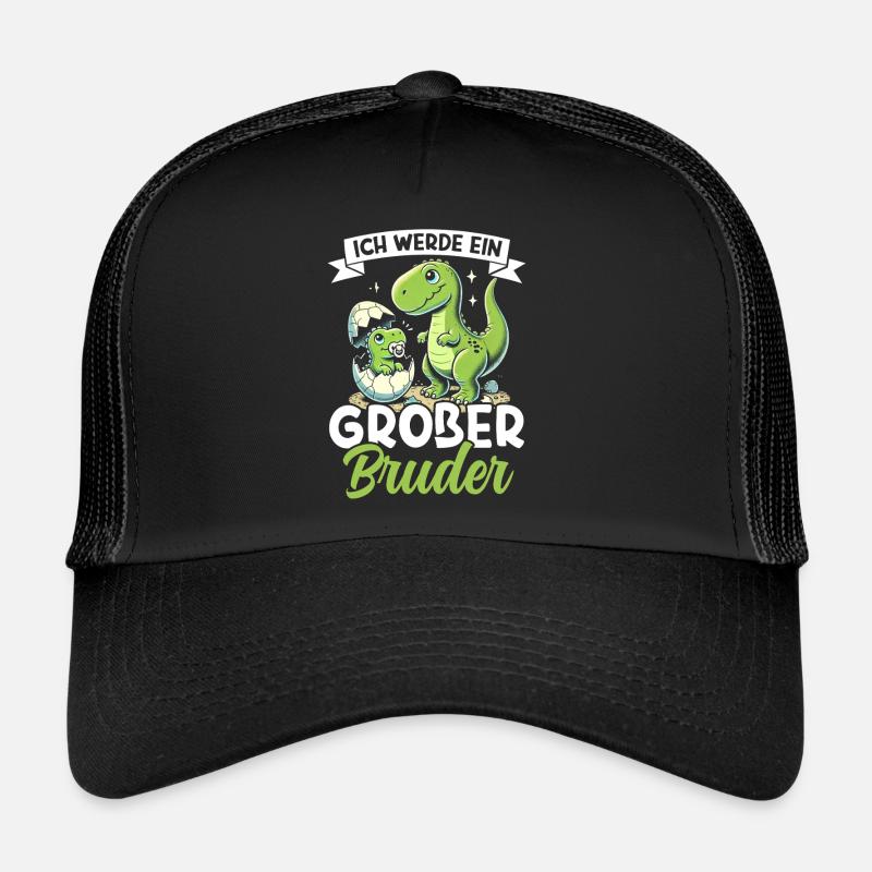 Big Brother Saurus Dinosaur Brother Trucker Cap