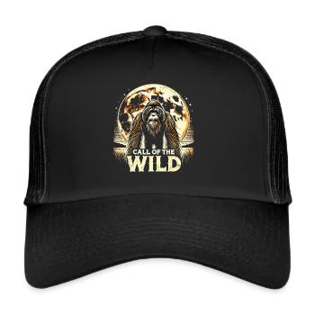 Call of the Wild – Majestic Orangutan - Trucker Cap - black/black - Front