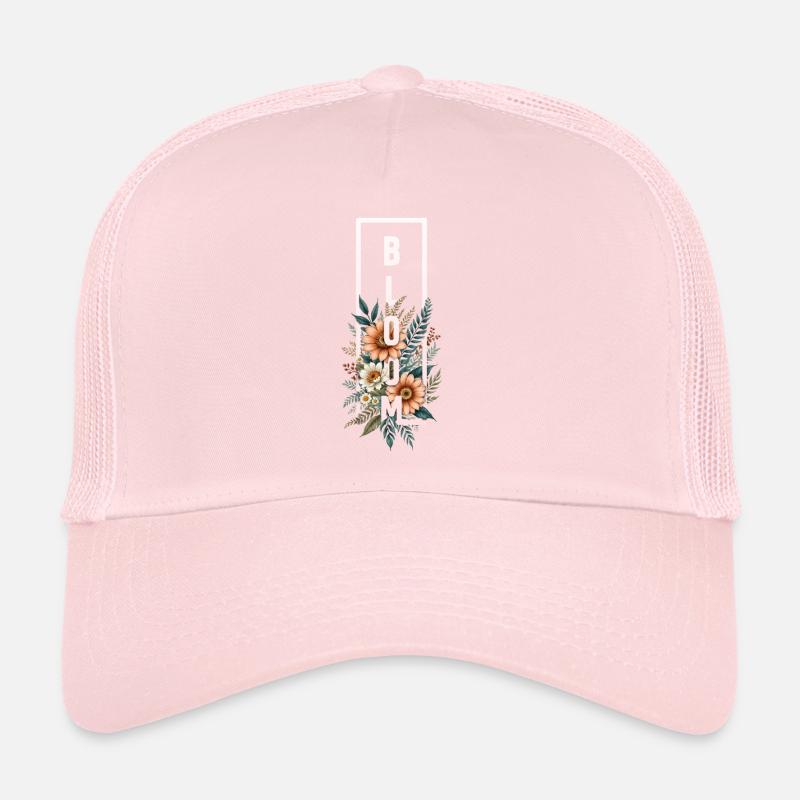 Bloom Botanical Frame Trucker Cap