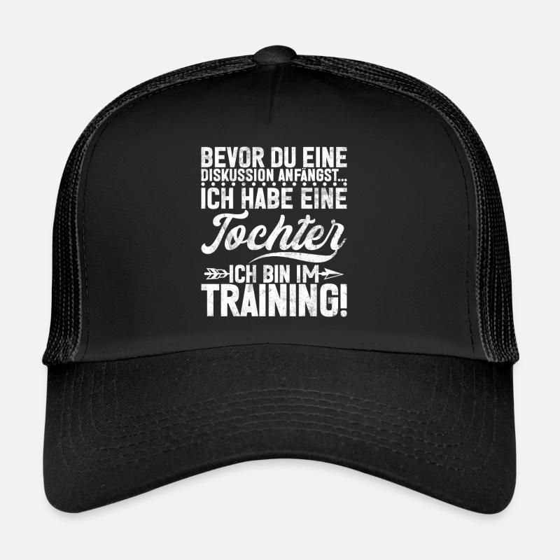 Papa Tochter Vatertag Vaterschaft Elternteil Trucker Cap