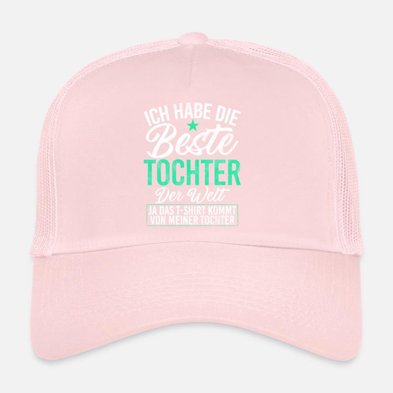 Papa Tochter Vatertag Vaterschaft Elternteil Trucker Cap