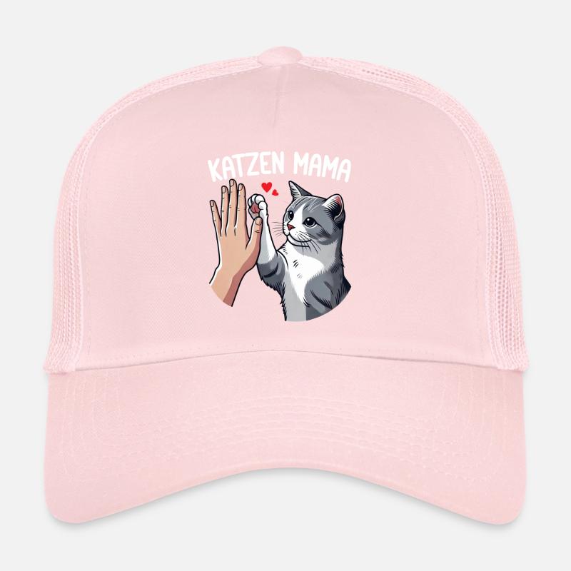 Katzen Mama Muttertag Elternteil Mama Trucker Cap