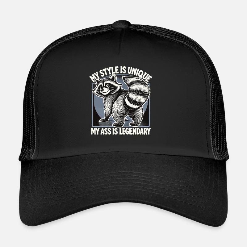 Dicton laveur - Mon style est unique Casquette trucker 