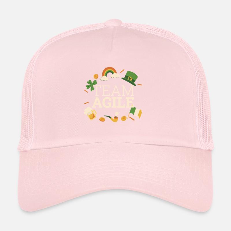 Team Agile St Patricks Day Scrum Master Trucker Cap