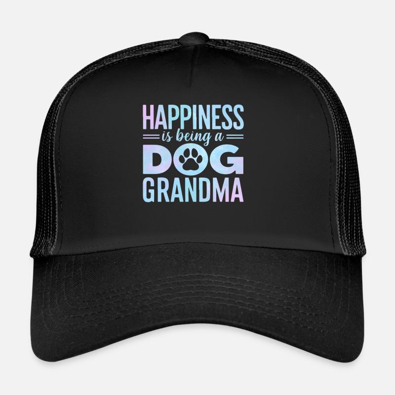 Cadeaux de grand-mère pour chien Casquette trucker 