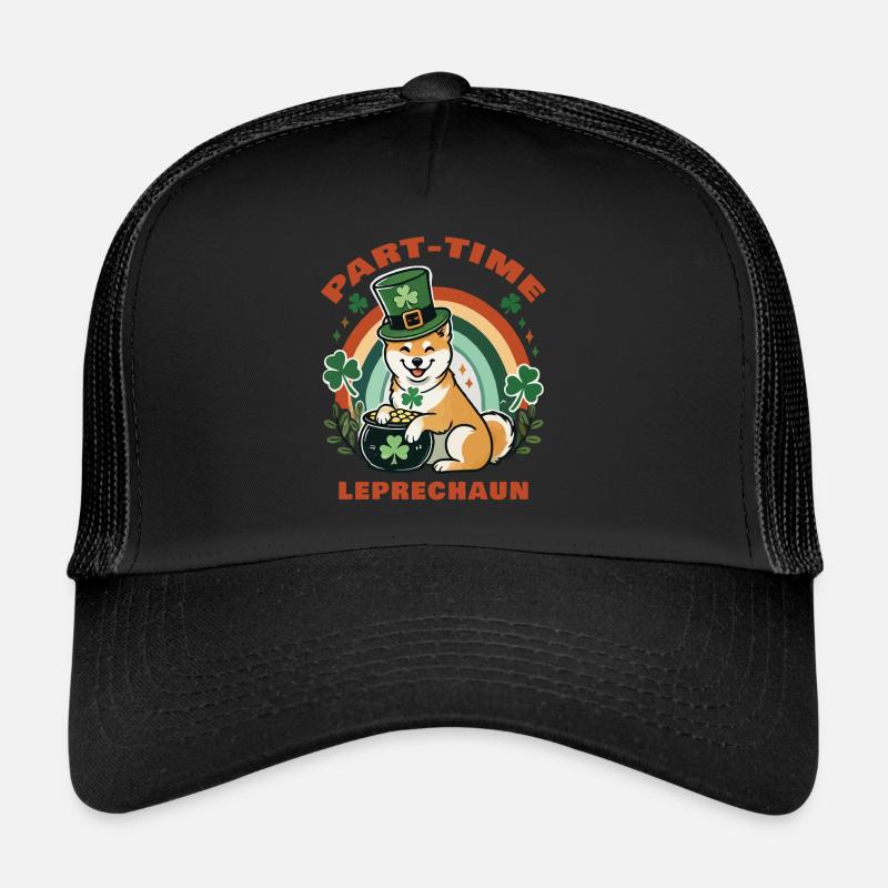 Teilzeit Leprechaun St. Patrick's Day Trucker Cap