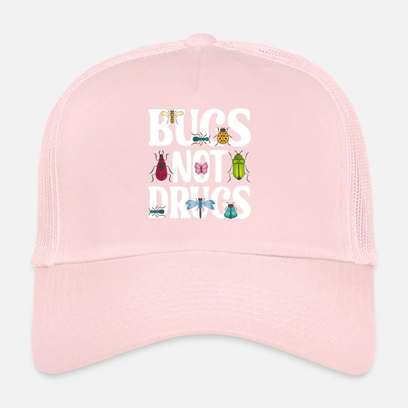 Bugs Pas Drugs Entomologiste Drôle Insecte Bugs Casquette trucker 