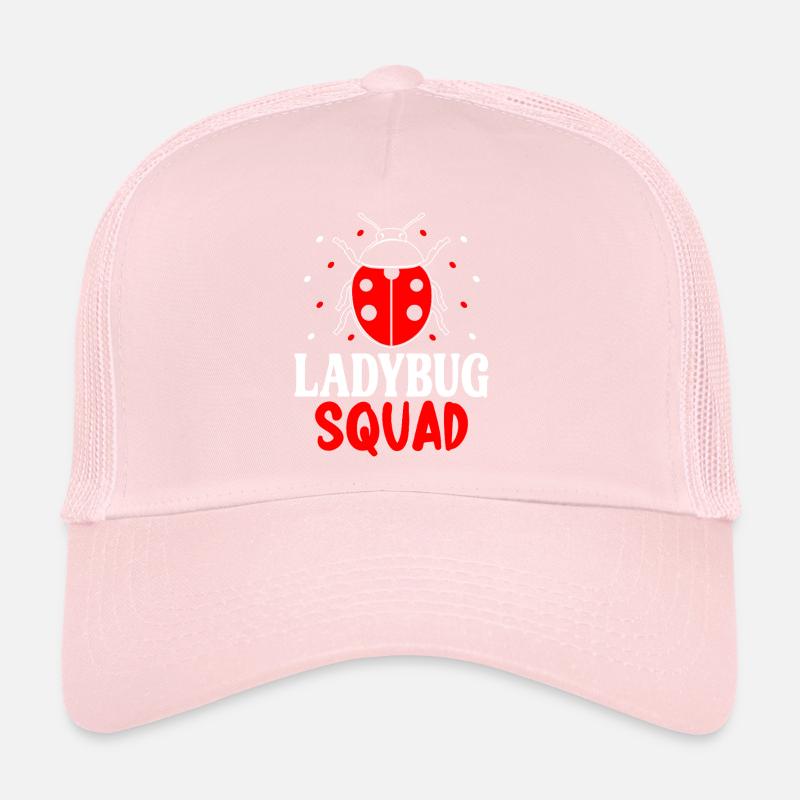 Ladybug Squad Funny Entomology Bugs Ladybug Trucker Cap