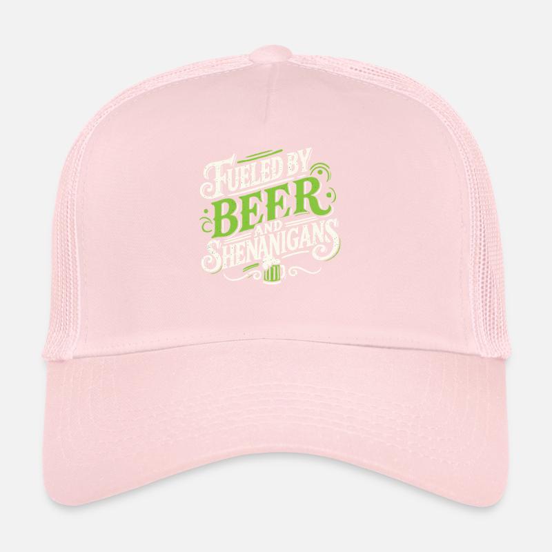 Bière et farces de la Saint-Patrick Motivation Casquette trucker 