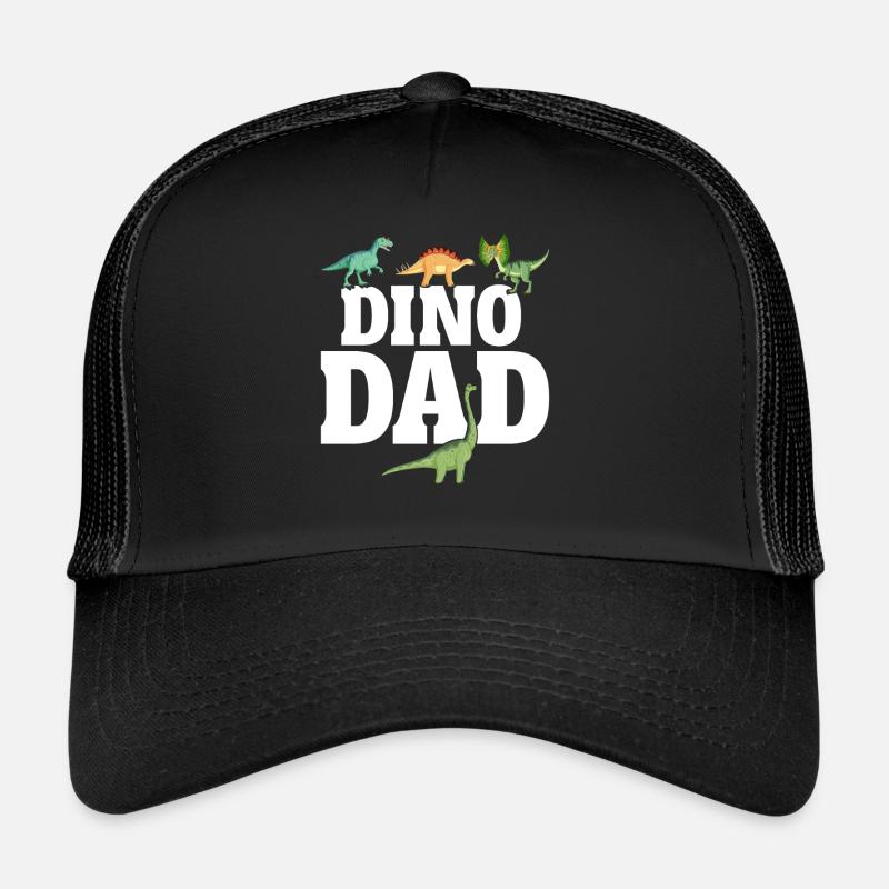 Dino Papa Lustiger Vater Sohn Dinosaurier Dadsaurus Papa Trucker Cap