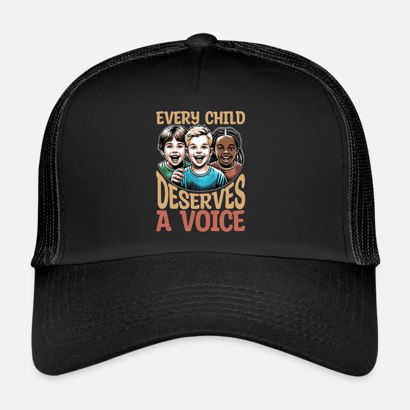 Speech Therapy Every Child Deserves A Pathologist Trucker Cap