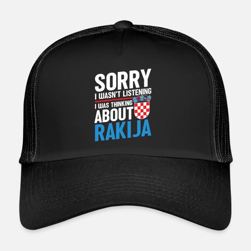 Désolé, je n’ai pas écouté. Je Casquette trucker 