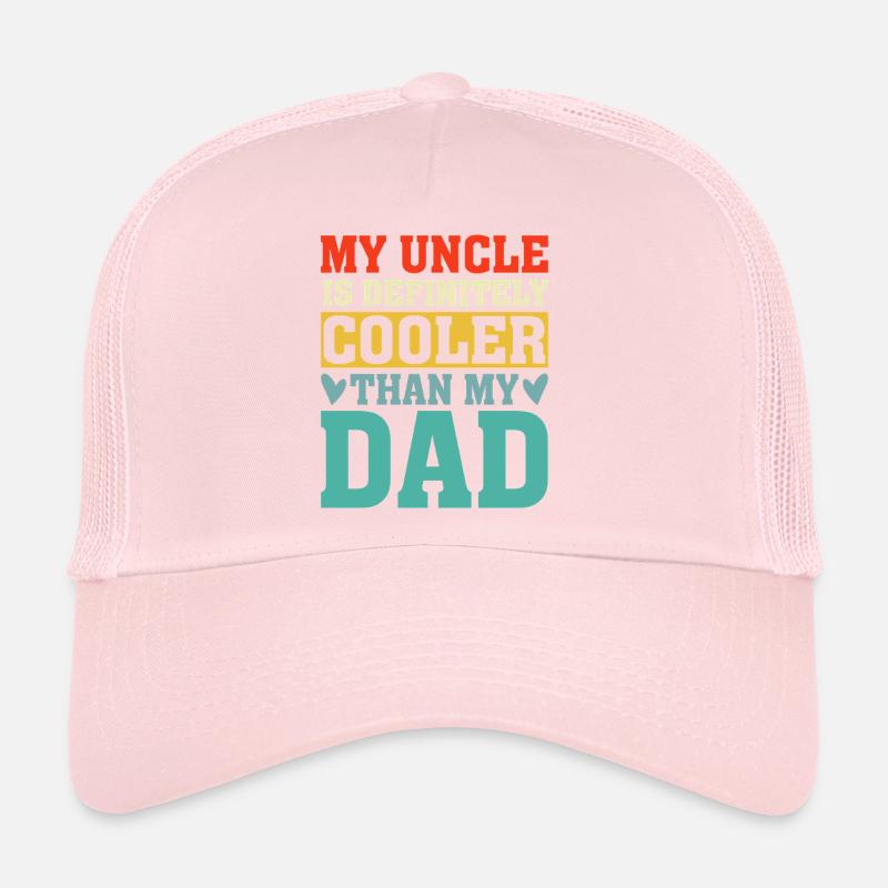 Mon oncle est définitivement plus cool que mon père rétro Casquette trucker 