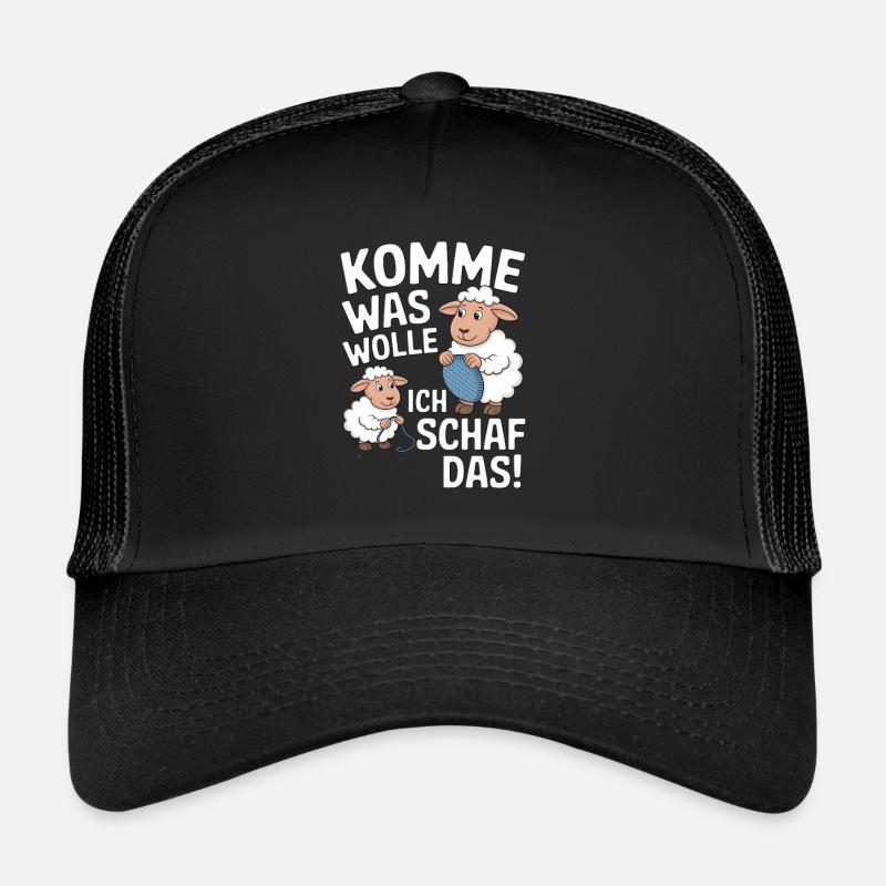 I sheep, come what may, Trucker Cap
