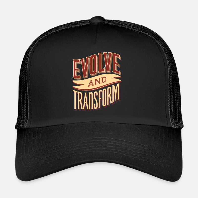 Entwickle Dich Und Verändere Dich: Inspirierendes Trucker Cap