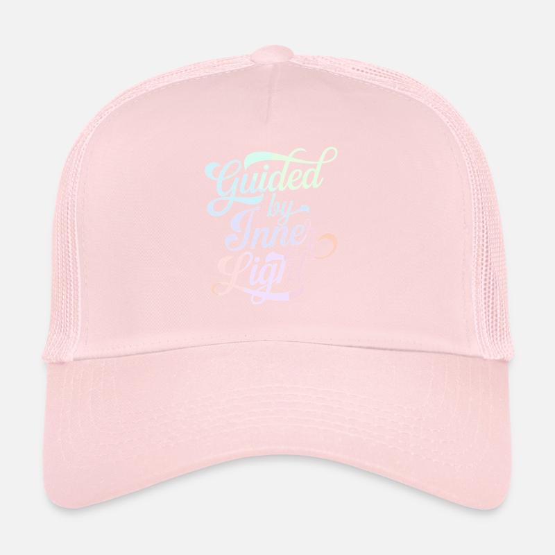 Guidé par la lumière intérieure Inspirant Casquette trucker 