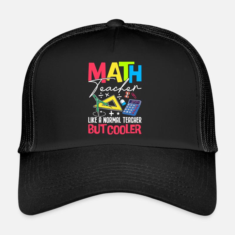 PROFESSEUR DE MATHÉMATIQUES Casquette trucker 