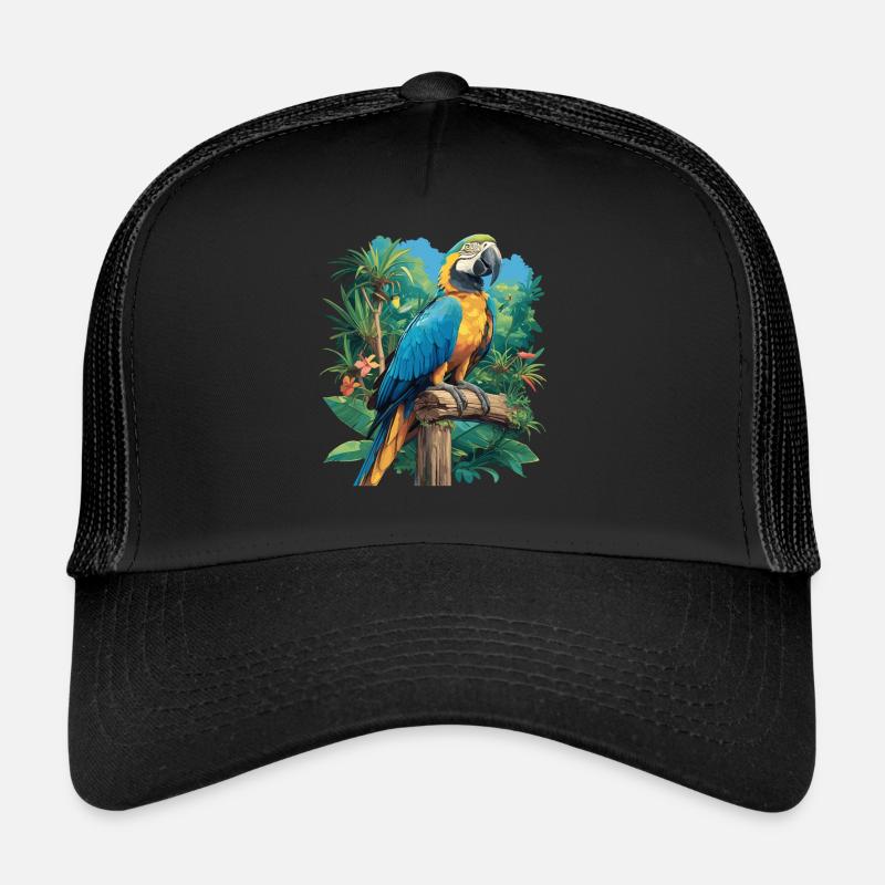 Parrot Parrot Parrot Trucker Cap
