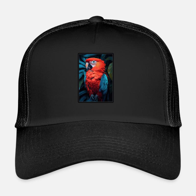 Parrot Parrot Parrot Trucker Cap