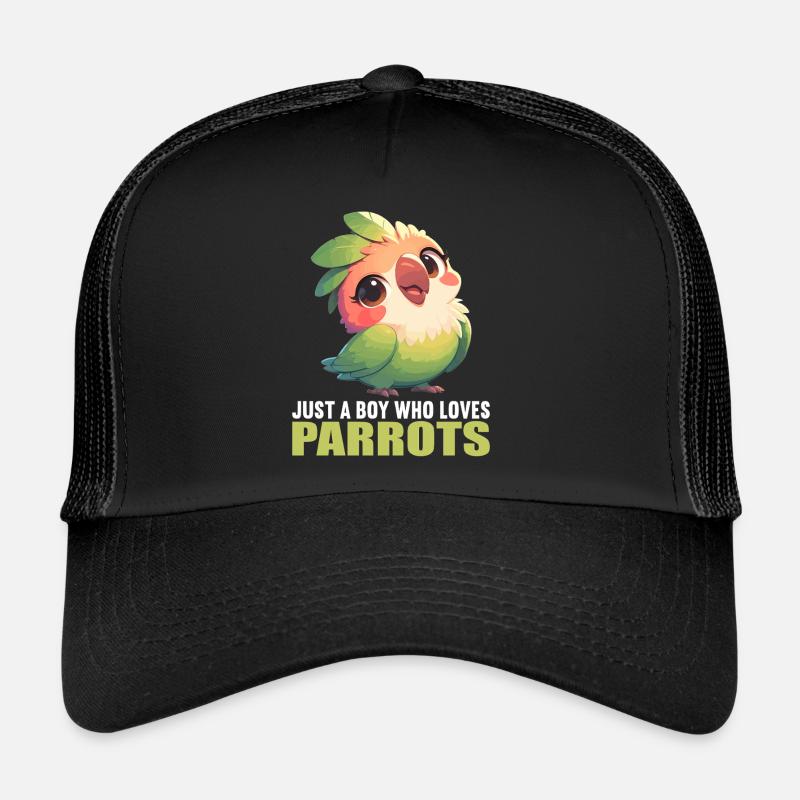 Parrot Parrot Parrot Trucker Cap