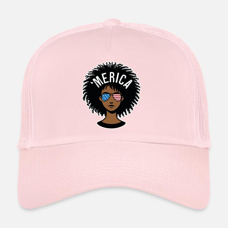 'merica Afro Casquette trucker 