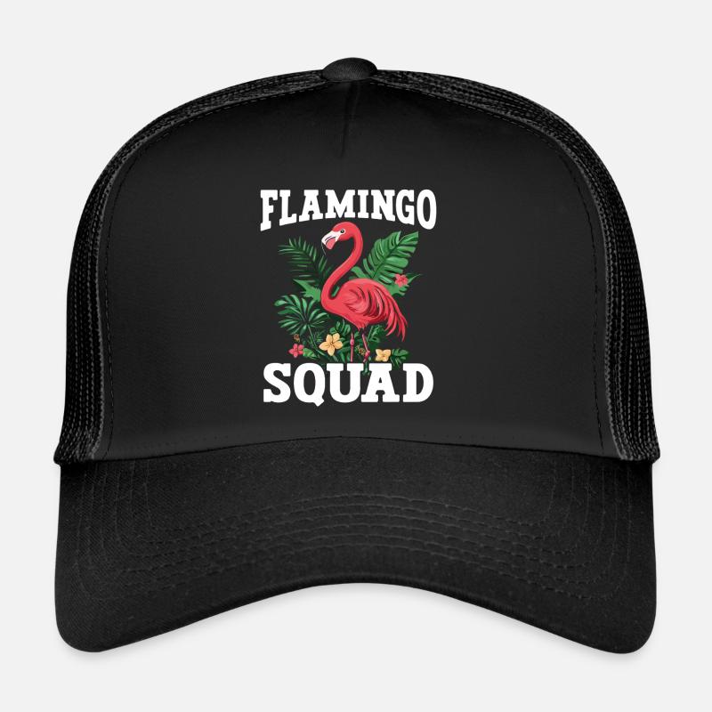Flamingo Squad Trucker Cap