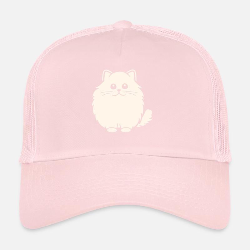 Chat persan Casquette trucker 