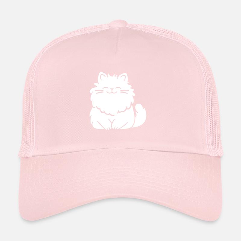 Chat persan Casquette trucker 
