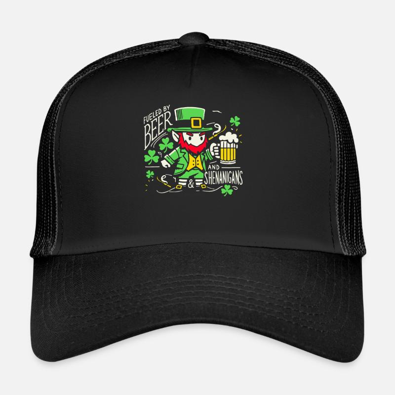 St. Patrick's Day Spaß Mit Bier Und Scherzen Trucker Cap